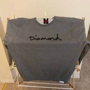 Dark grey Diamond Supply Co Sweatshirt